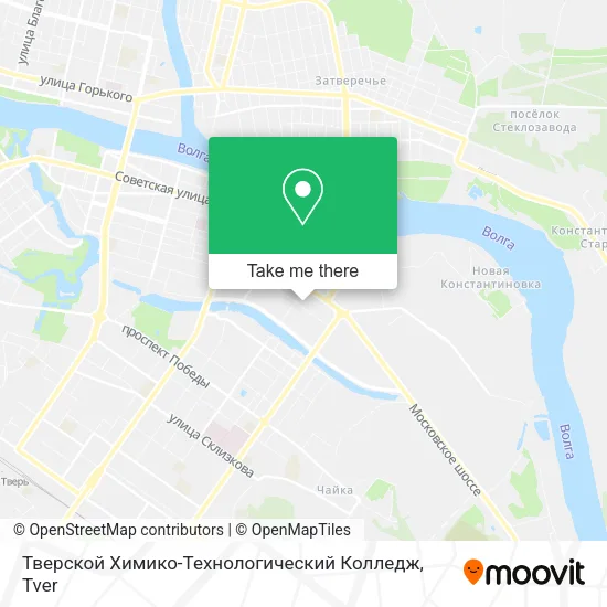 Тверской Химико-Технологический Колледж map
