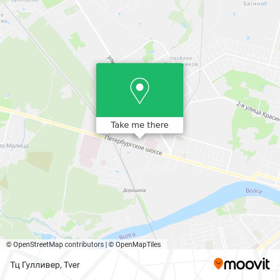 Тц Гулливер map
