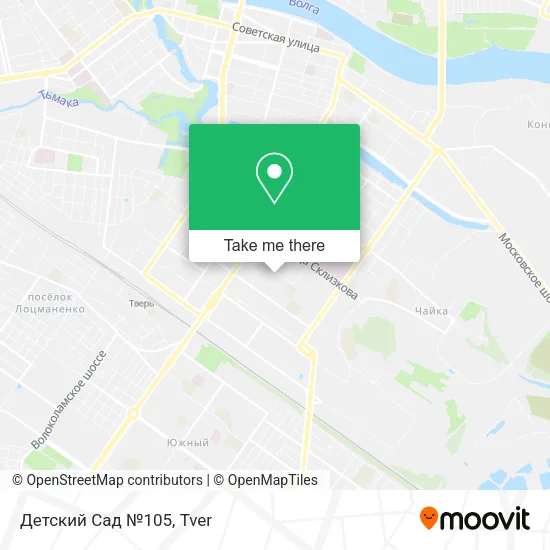 Детский Сад №105 map