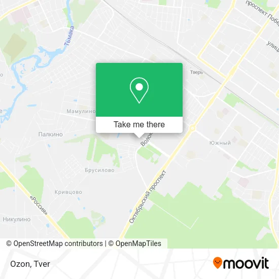 Ozon map