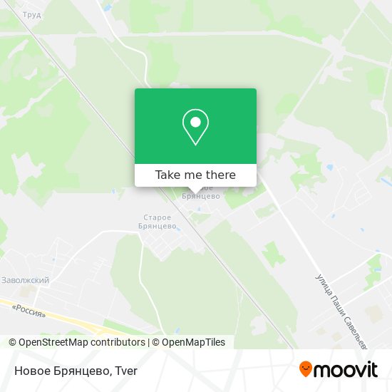Новое Брянцево map