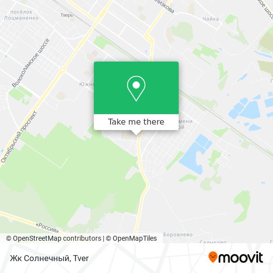 Жк Солнечный map
