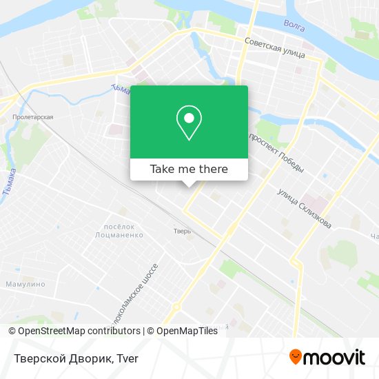 Тверской Дворик map