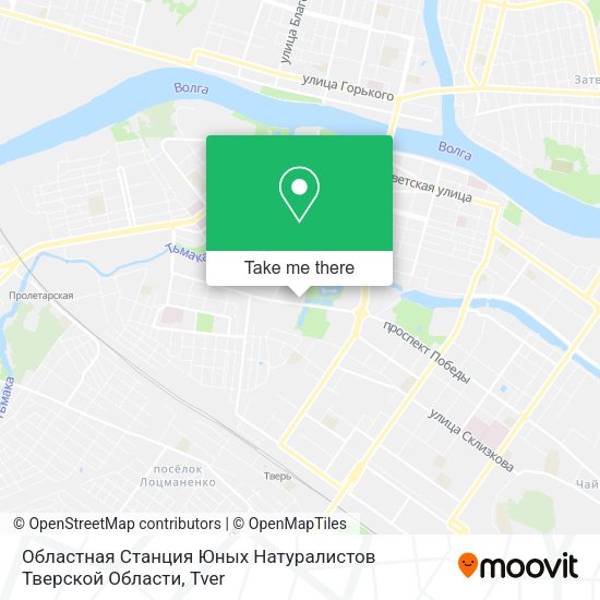 Областная Станция Юных Натуралистов Тверской Области map