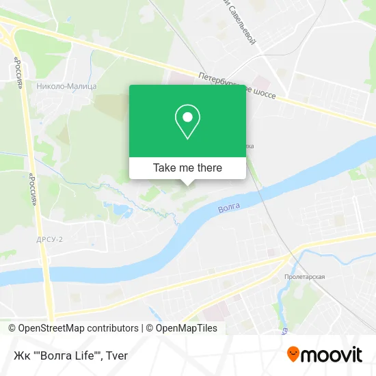 Жк ""Волга Life"" map