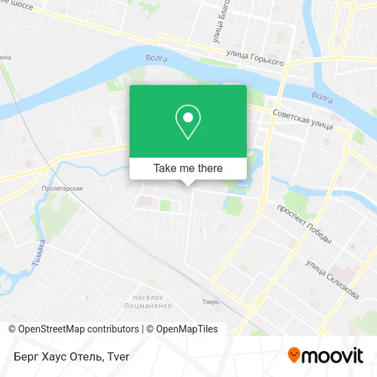 Берг Хаус Отель map