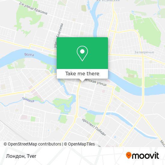 Лондон map