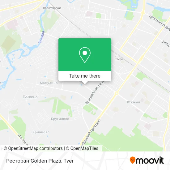 Ресторан Golden Plaza map