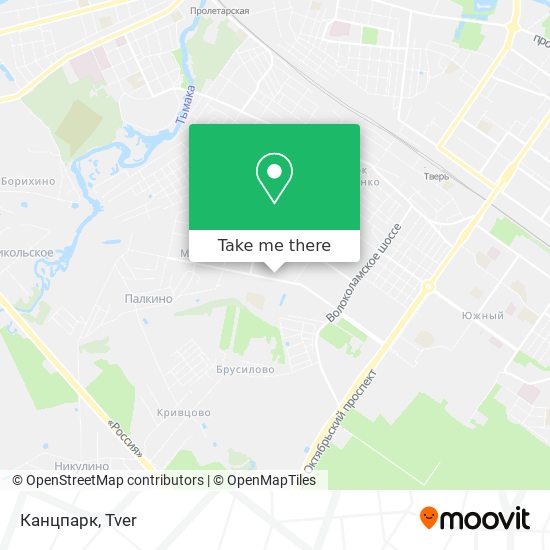 Канцпарк map