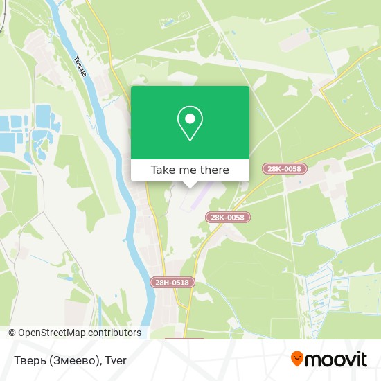 Тверь (Змеево) map