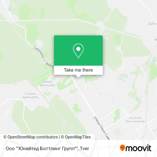 Ооо ""Юнайтед Боттлинг Групп"" map