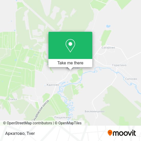 Аркатово map