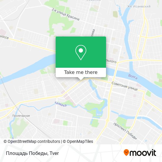 Площадь Победы map