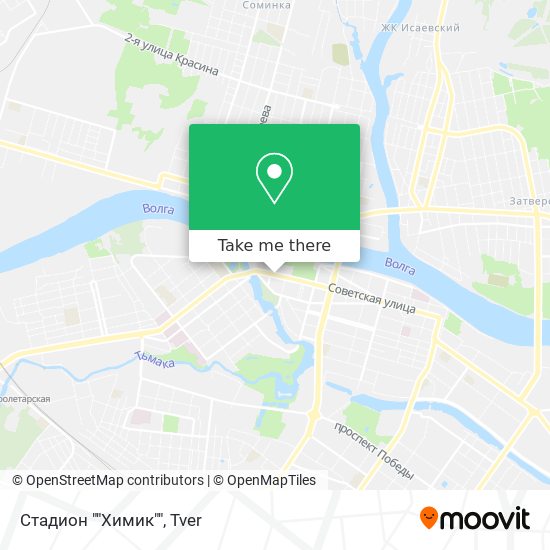 Стадион ""Химик"" map