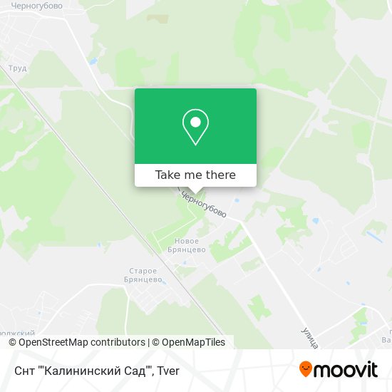 Снт ""Калининский Сад"" map