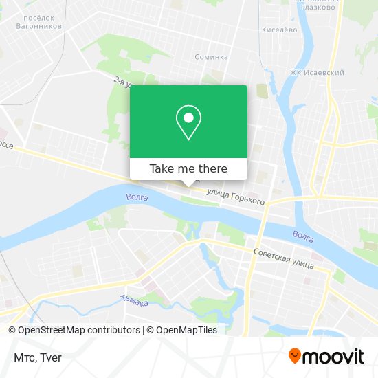 Мтс map