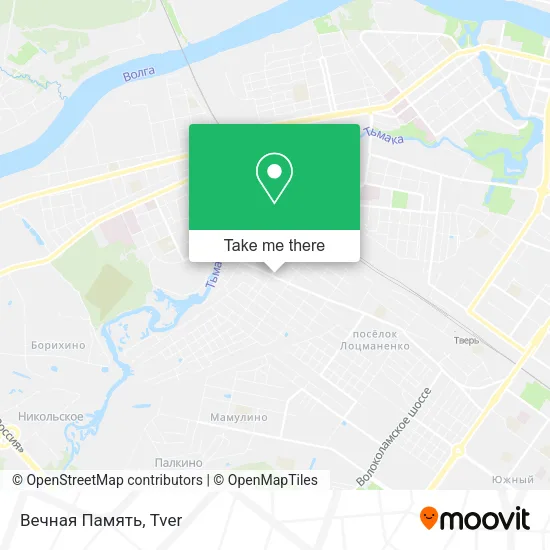 Вечная Память map