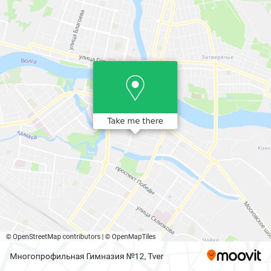 Многопрофильная Гимназия №12 map