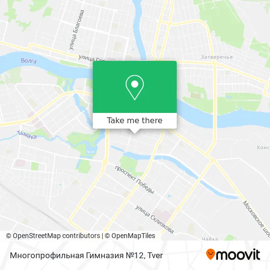 Многопрофильная Гимназия №12 map