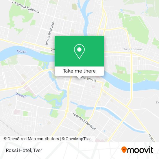 Rossi Hotel map