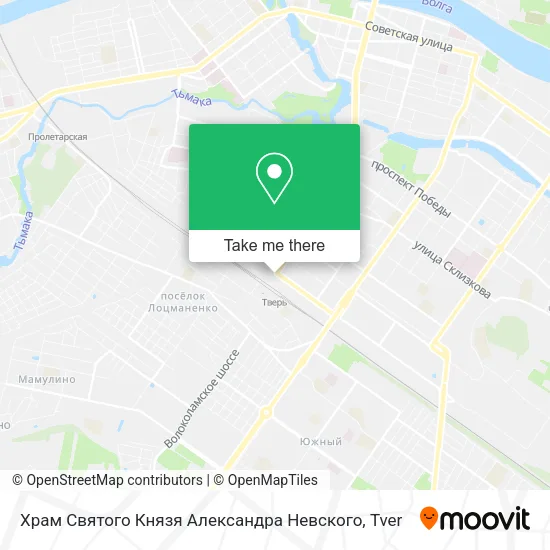 Храм Святого Князя Александра Невского map