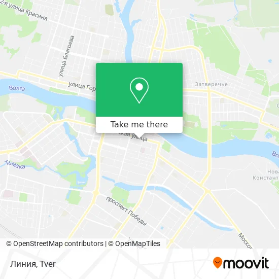 Линия map