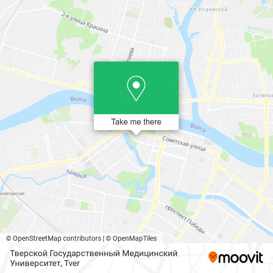 Тверской Государственный Медицинский Университет map
