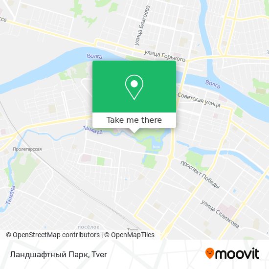 Ландшафтный Парк map