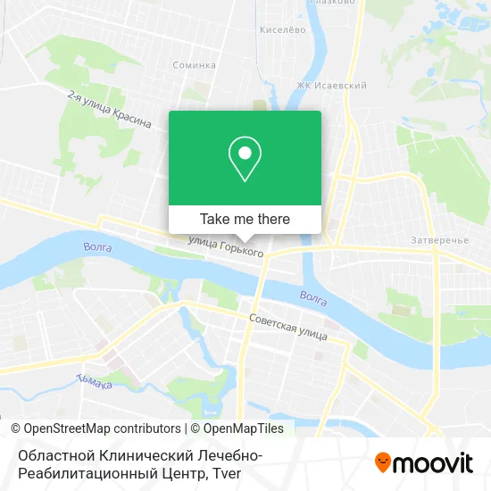 Областной Клинический Лечебно-Реабилитационный Центр map