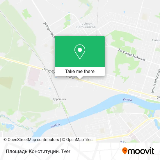 Площадь Конституции map