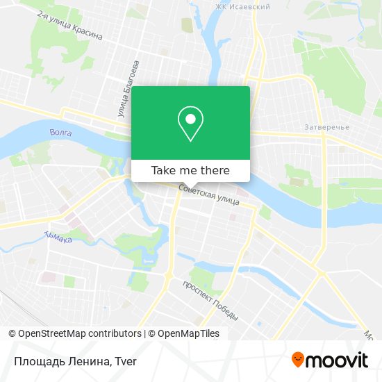 Площадь Ленина map