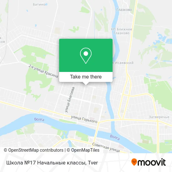 Школа №17 Начальные классы map