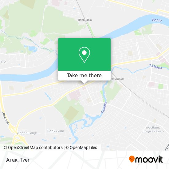 Атак map
