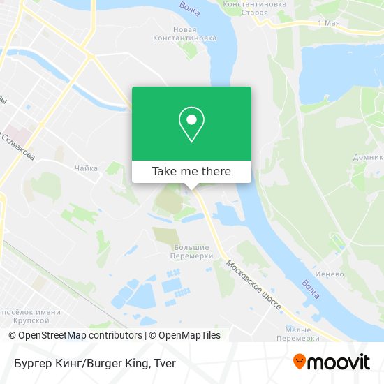 Бургер Кинг/Burger King map