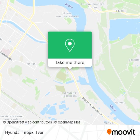 Hyundai Тверь map