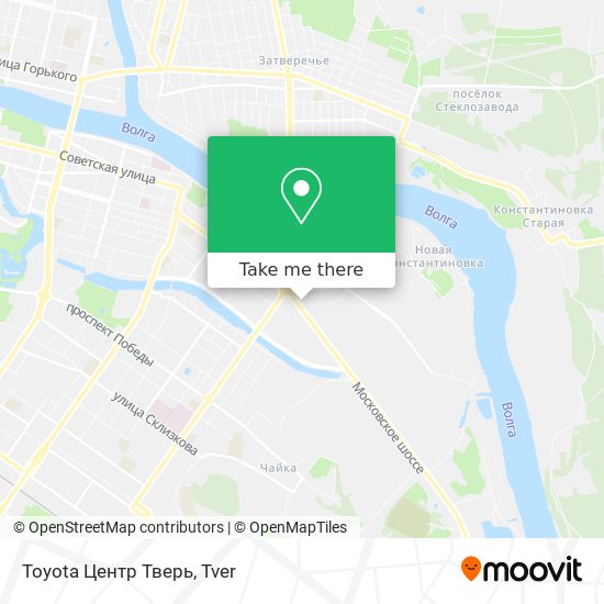 Toyota Центр Тверь map