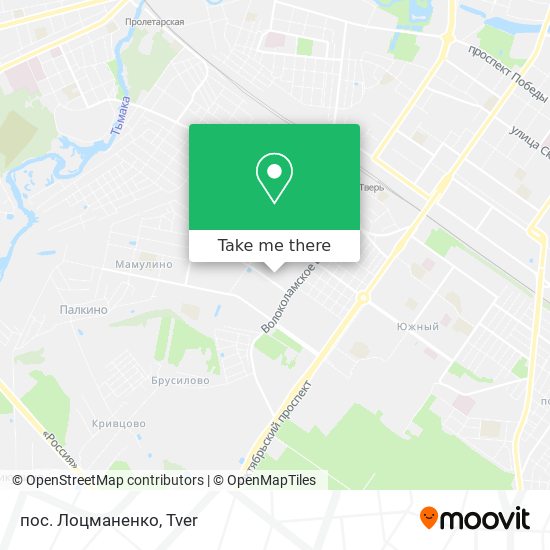 пос. Лоцманенко map