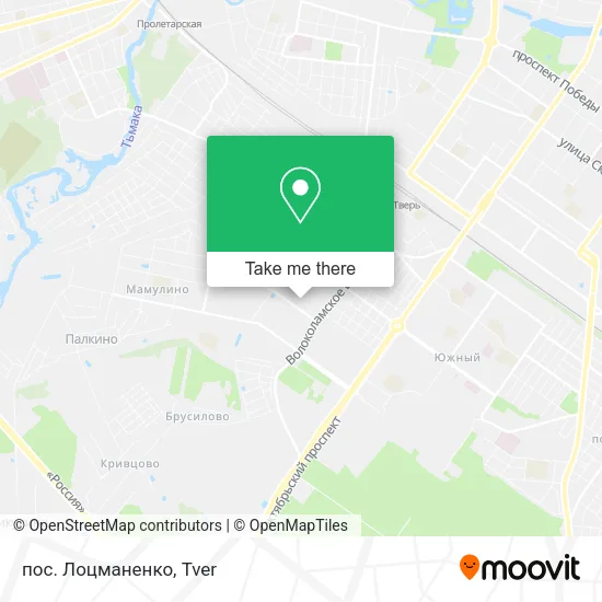 пос. Лоцманенко map
