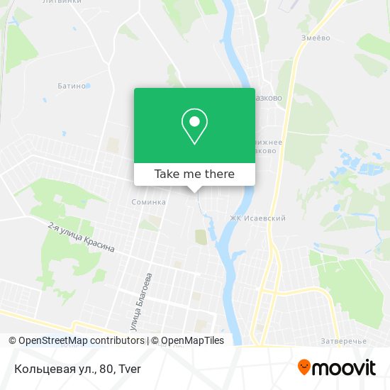 Кольцевая ул., 80 map