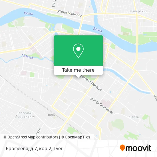 Ерофеева, д.7, кор.2 map
