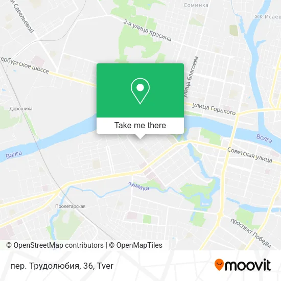 пер. Трудолюбия, 36 map