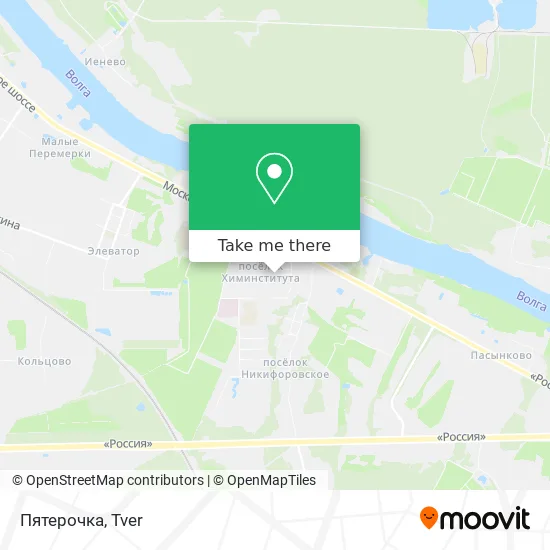 Пятерочка map