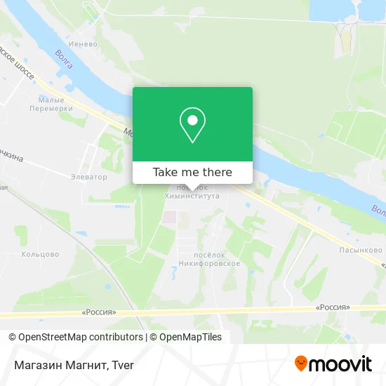 Магазин Магнит map