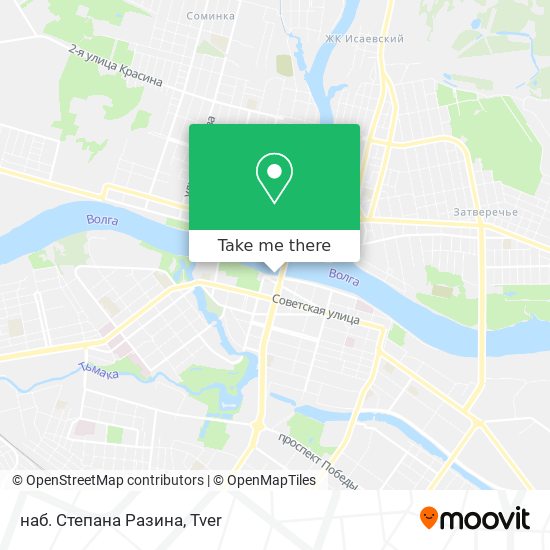 наб. Степана Разина map
