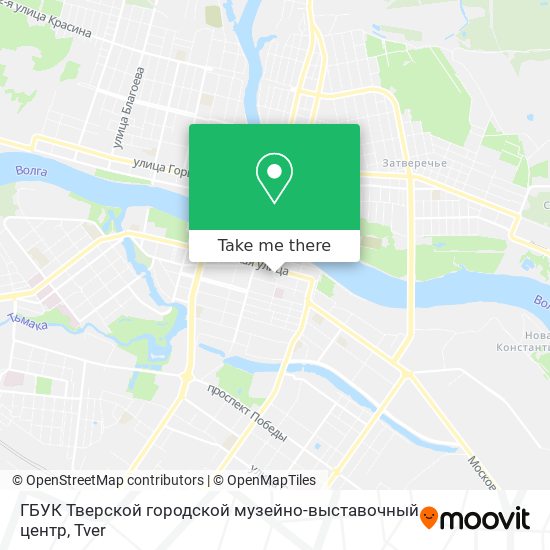 ГБУК Тверской городской музейно-выставочный центр map