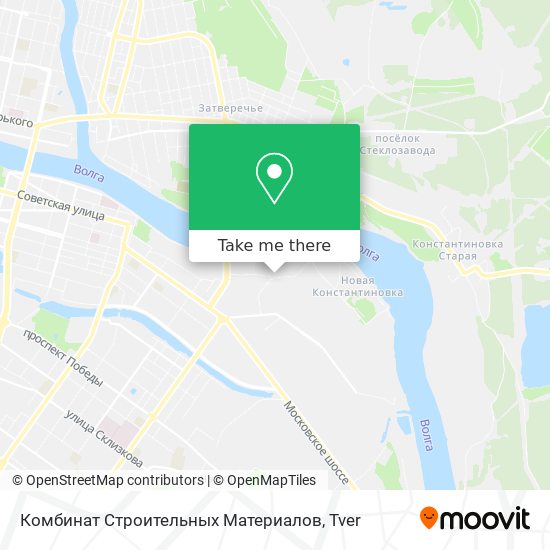 Комбинат Строительных Материалов map