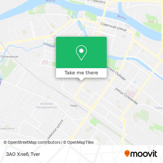 ЗАО  Хлеб map