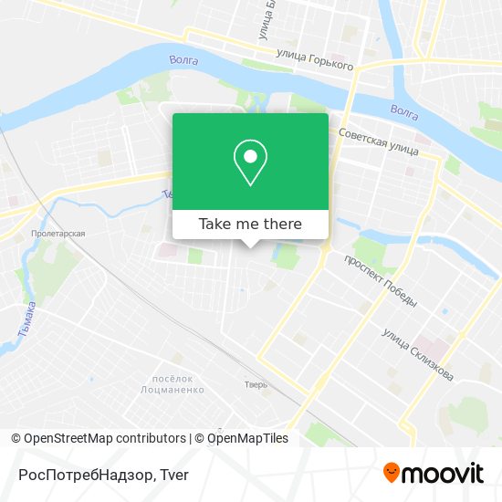 РосПотребНадзор map