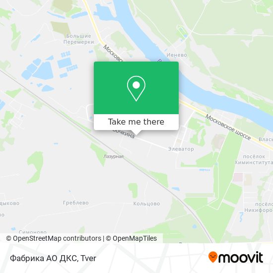 Фабрика АО  ДКС map