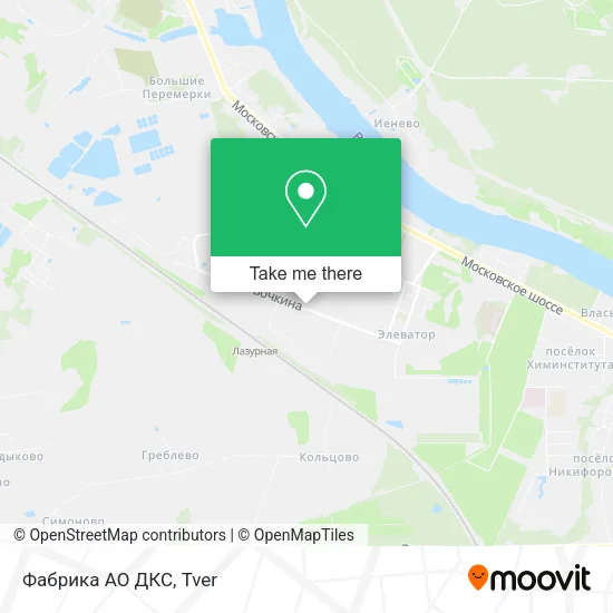 Фабрика АО  ДКС map
